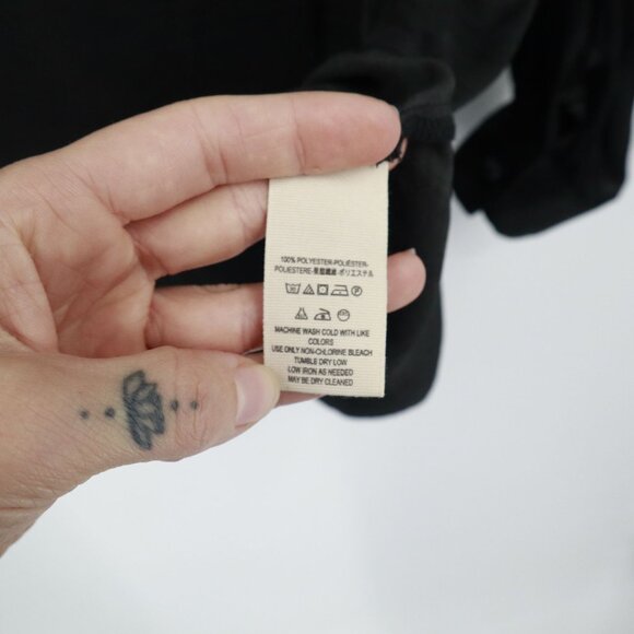 Free People Starry Dreams Top Womens S Black Boho Whimsigoth Witchy Edgy Career - Picture 4 of 16